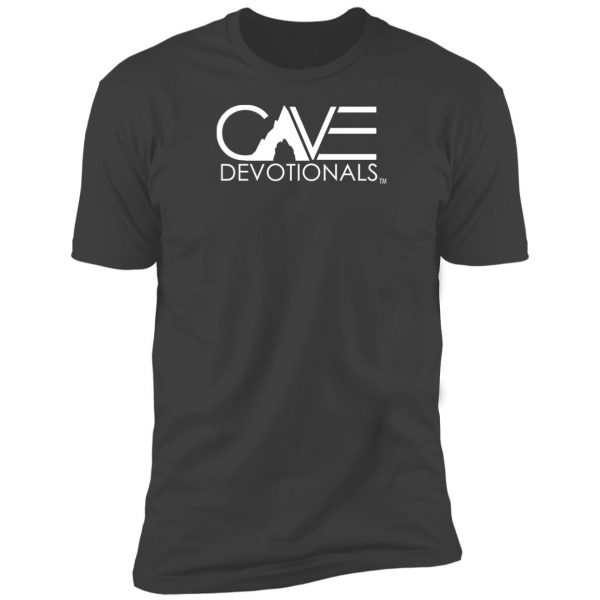 cave devotionals t-shirt gray