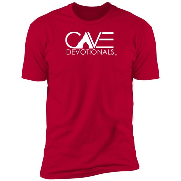 cave devotionals t-shirt red