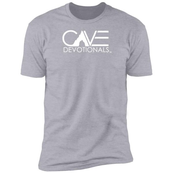 cave devotionals t-shirt light gray